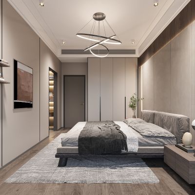 现代卧室