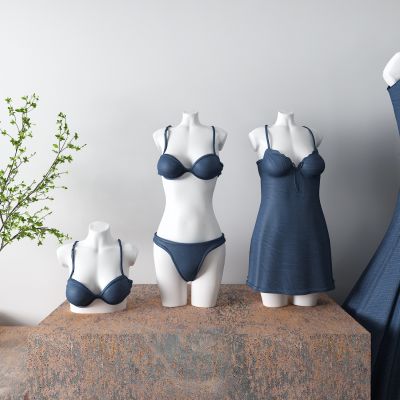 现代衣服 模特 内衣