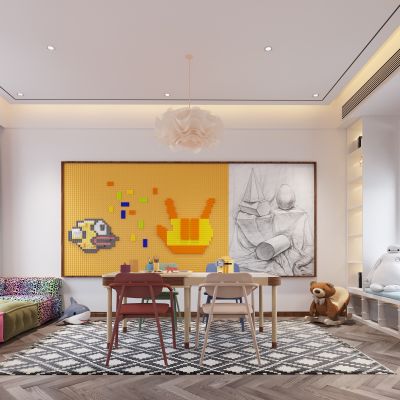 现代儿童娱乐室