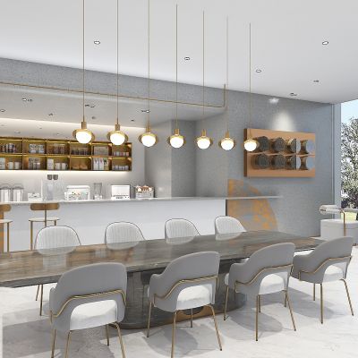 现代办公室茶水间