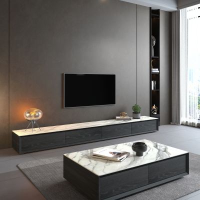 现代电视柜茶几