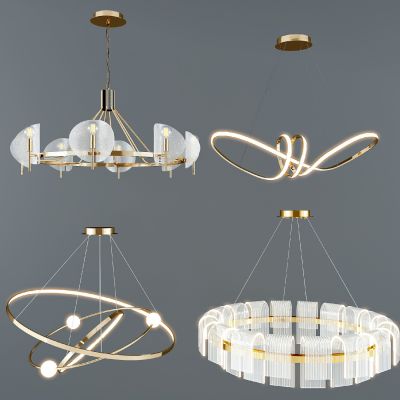 现代吊灯组合