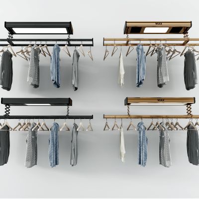 现代晾衣架组合