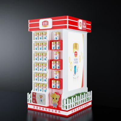 现代货柜展柜货架