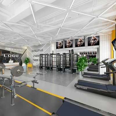 现代健身房