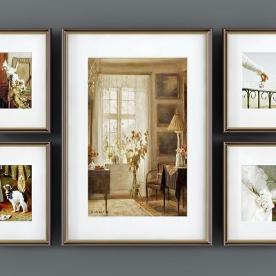 美式装饰画挂画