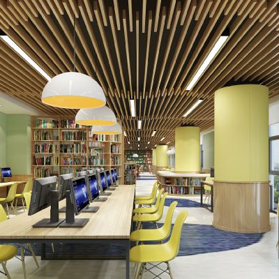 现代公共办公区