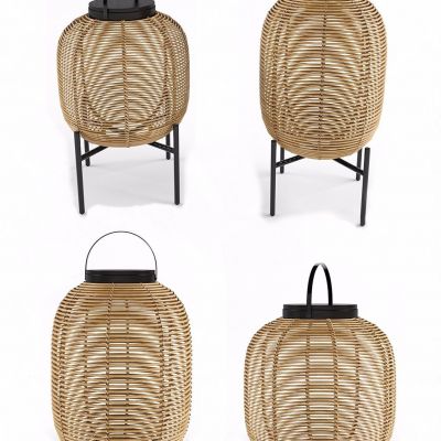 新中式日式韩式民宿藤制台灯