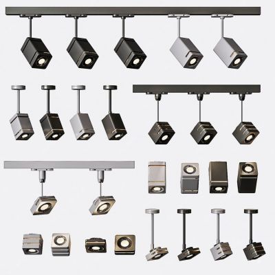 现代轨道灯