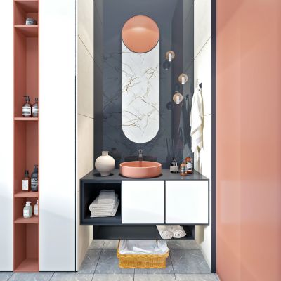 现代卫生间浴室柜