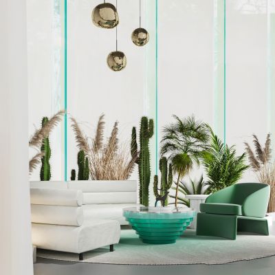 现代售楼处接待区