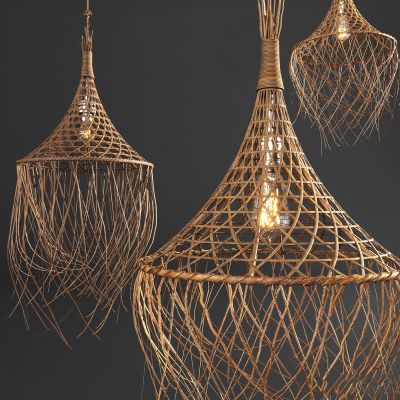 东南亚风格藤艺灯