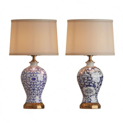 新中式陶瓷青花瓷台灯