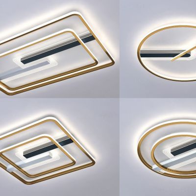 现代金属吸顶灯