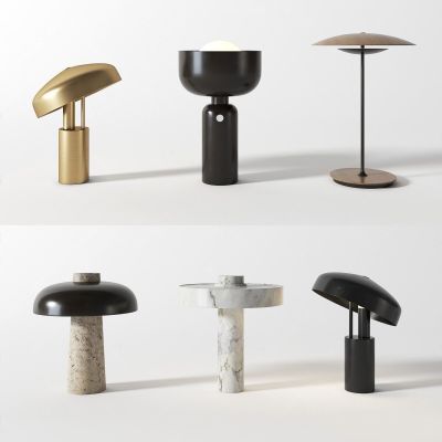 现代简约台灯组合