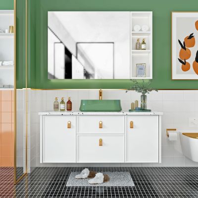 北欧浴室柜组合