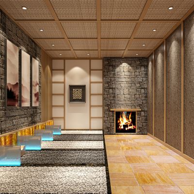 日式韩式汗蒸洗浴汗蒸