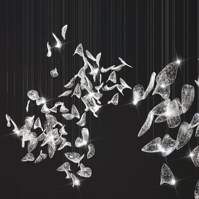 现代水晶吊灯吊饰