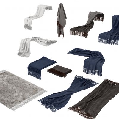 现代围巾围巾毛毯地毯