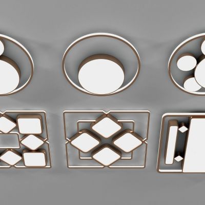 现代金属吸顶灯