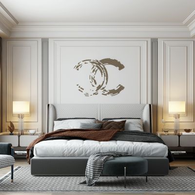 现代美式轻奢卧室