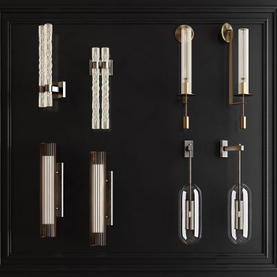 新中式壁灯组合