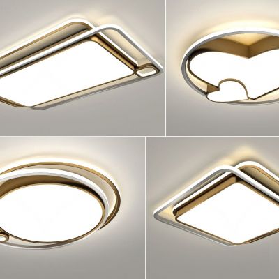 现代时尚几何吸顶灯