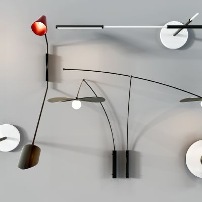 现代简约壁灯组合