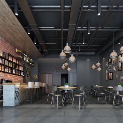 工业风咖啡厅