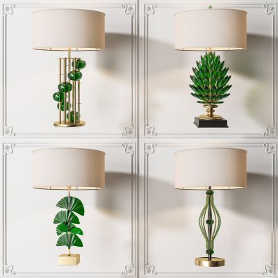 现代轻奢台灯组合