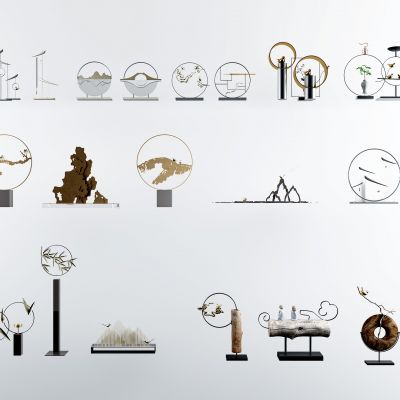 新中式轻奢摆件