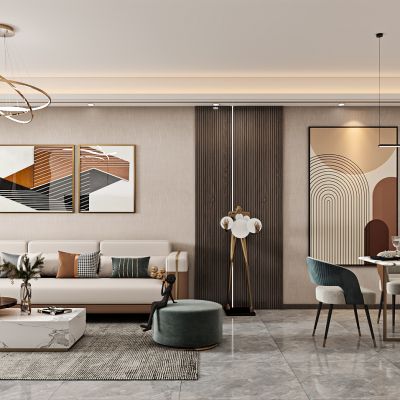 现代轻奢客餐厅