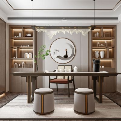 新中式书房