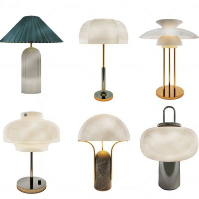 现代时尚金属台灯