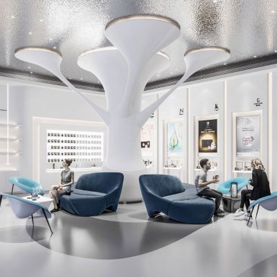 现代化妆品展厅