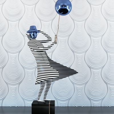 现代抽象人物雕塑雕像摆件摆台