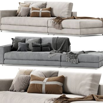 现代沙发3D模型