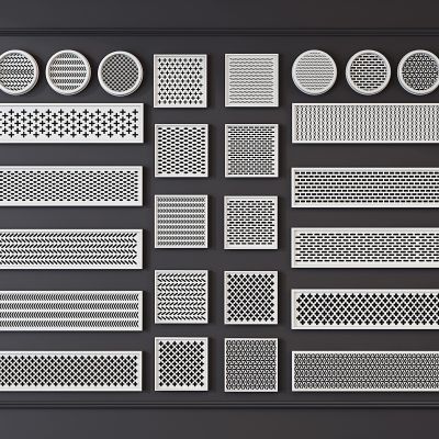 现代五金空调出风口