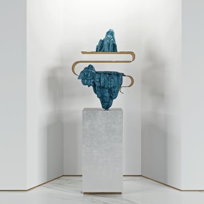 新中式雕塑装饰品摆件