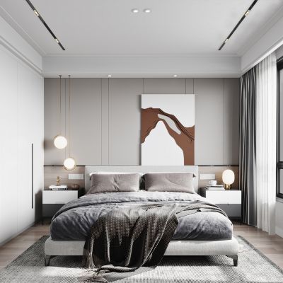现代卧室