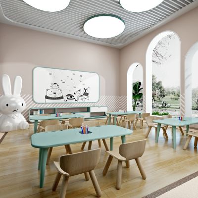 现代幼儿园教室