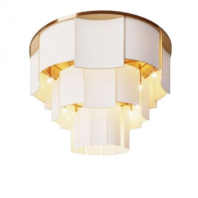 新中式多层吸顶灯