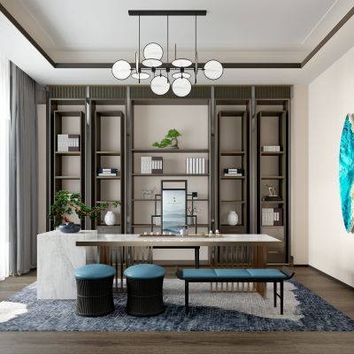 新中式书房