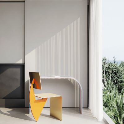 现代个性书桌单椅