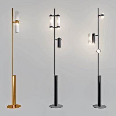 现代落地灯组合