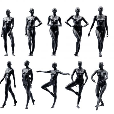 现代女性人物模特