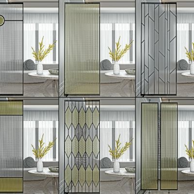 现代长虹玻璃屏风隔断