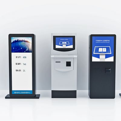 现代自助服务机多媒体一体机