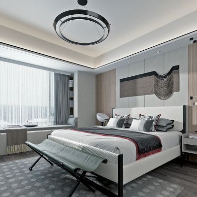 现代卧室