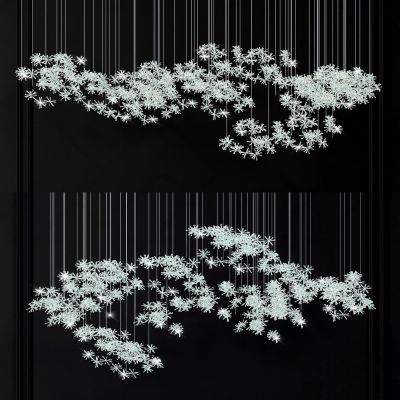 现代艺术水晶吊灯吊饰